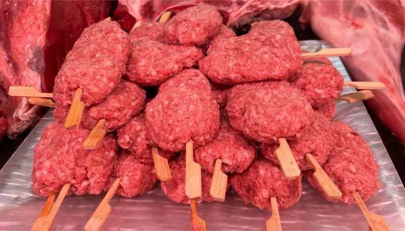 Piruletas de cordero